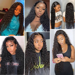 13x4 Kinky Curly Lace Front Human Hair Wig