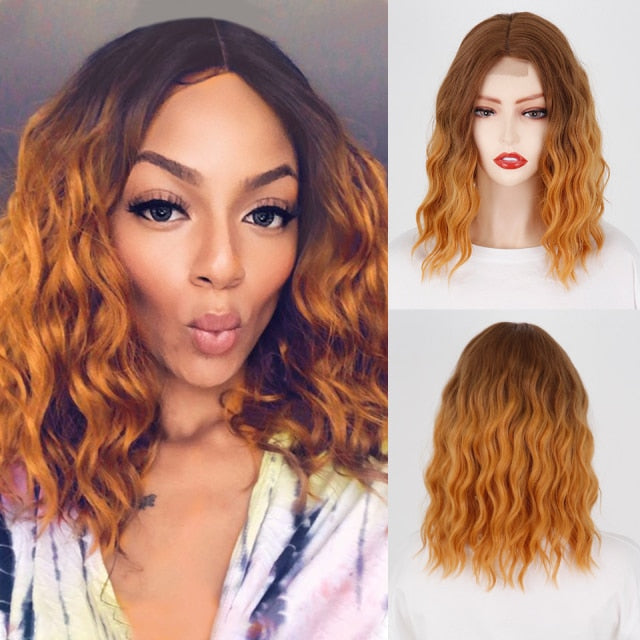 Short Curly Synthetic Wig