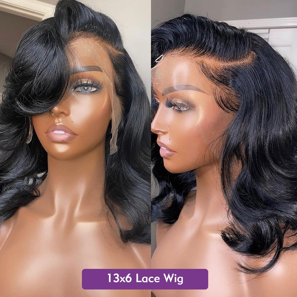 Body Wave 13x6 Brazilian Human Hair Frontal Lace Wig