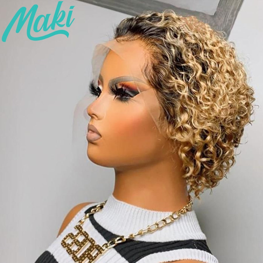 Lace Front Pixie Cut Wig