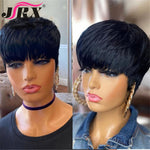 Pixie Cut Short Glueless Human Hair Wig