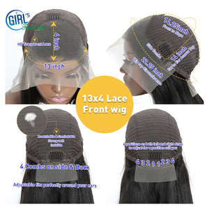 13x4 Lace Frontal Human Hair Wig